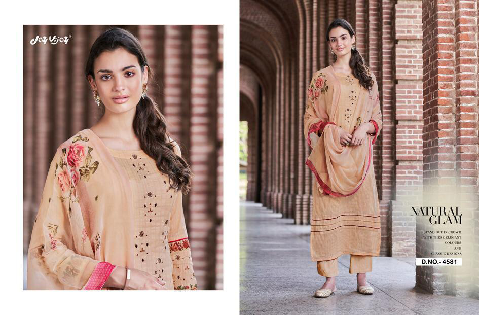 Jay Vijay Enliven Cotton Embroidery Salwar Kameez Jay Vijay Enliven Cotton Embroidery Salwar Kameez