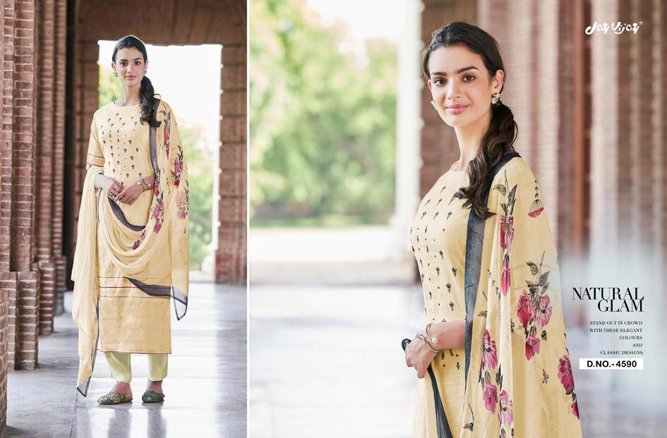 Jay Vijay Enliven Cotton Embroidery Salwar Kameez Jay Vijay Enliven Cotton Embroidery Salwar Kameez