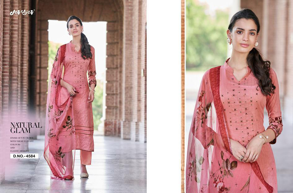 Jay Vijay Enliven Cotton Embroidery Salwar Kameez Jay Vijay Enliven Cotton Embroidery Salwar Kameez