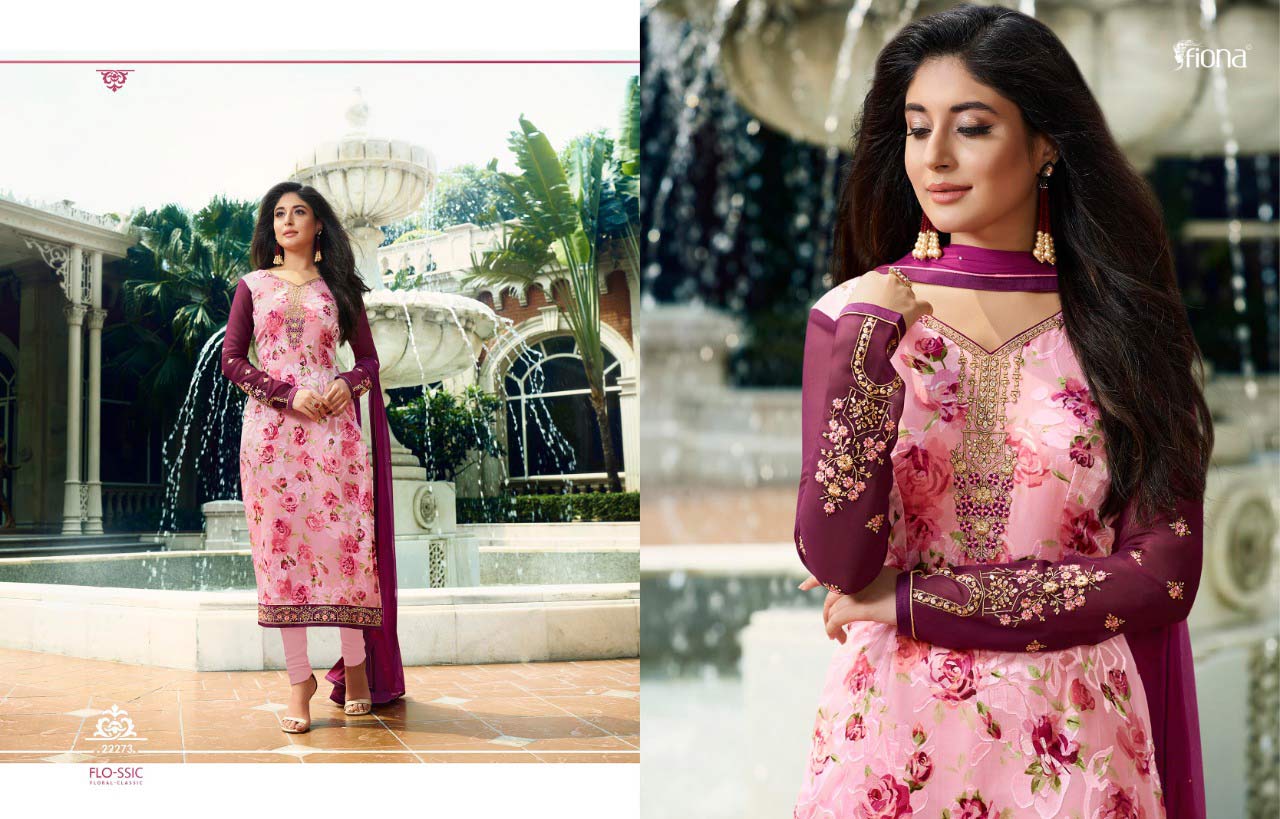 Fiona Kritika Flossic Brasso Vol 1 Salwar Suits Collection Fiona Kritika Flossic Brasso Vol 1 Salwar Suits Collection