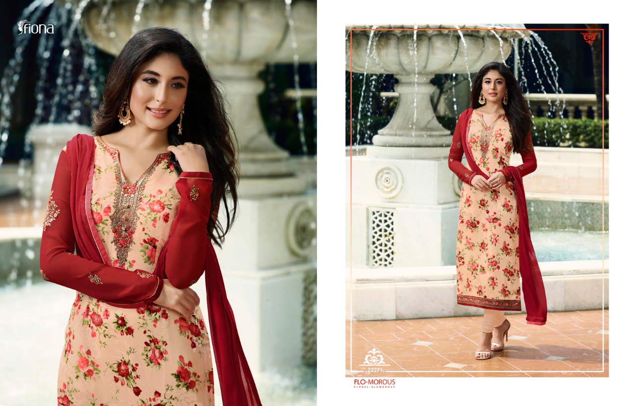 Fiona Kritika Flossic Brasso Vol 1 Salwar Suits Collection Fiona Kritika Flossic Brasso Vol 1 Salwar Suits Collection