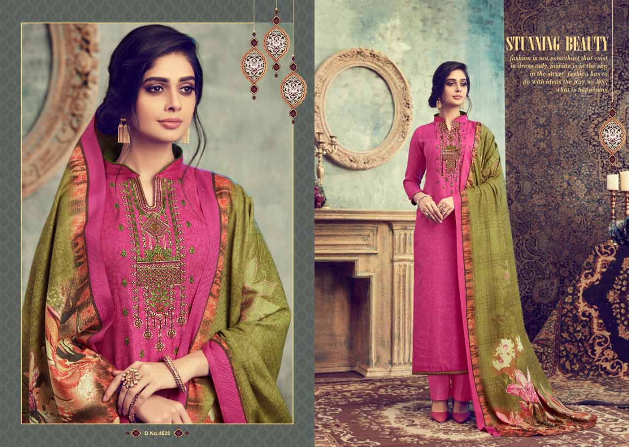 Poorvi Designer Fluence Pashmina Embroidery Suits Poorvi Designer Fluence Pashmina Embroidery Suits