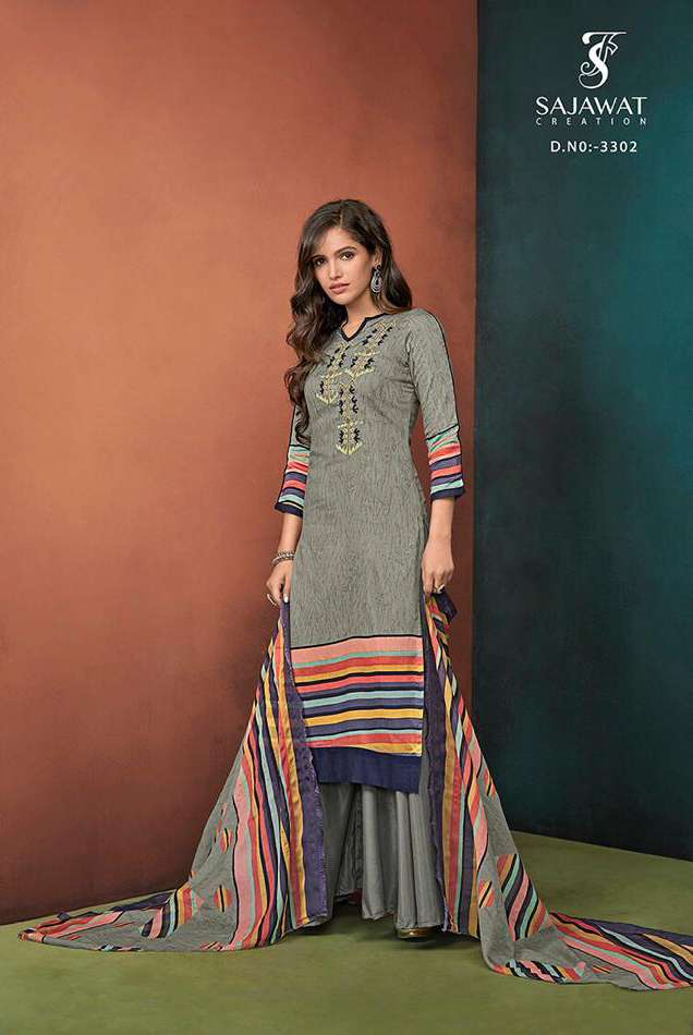 Sajawat Creation Presents Glory Pashmina Salwar Kameez Sajawat Creation Presents Glory Pashmina Salwar Kameez