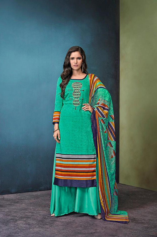 Sajawat Creation Presents Glory Pashmina Salwar Kameez Sajawat Creation Presents Glory Pashmina Salwar Kameez