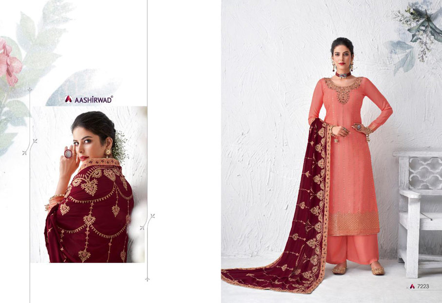 Gulabo Dull Santoon Bottom Salwar Suits Gulabo Dull Santoon Bottom Salwar Suits