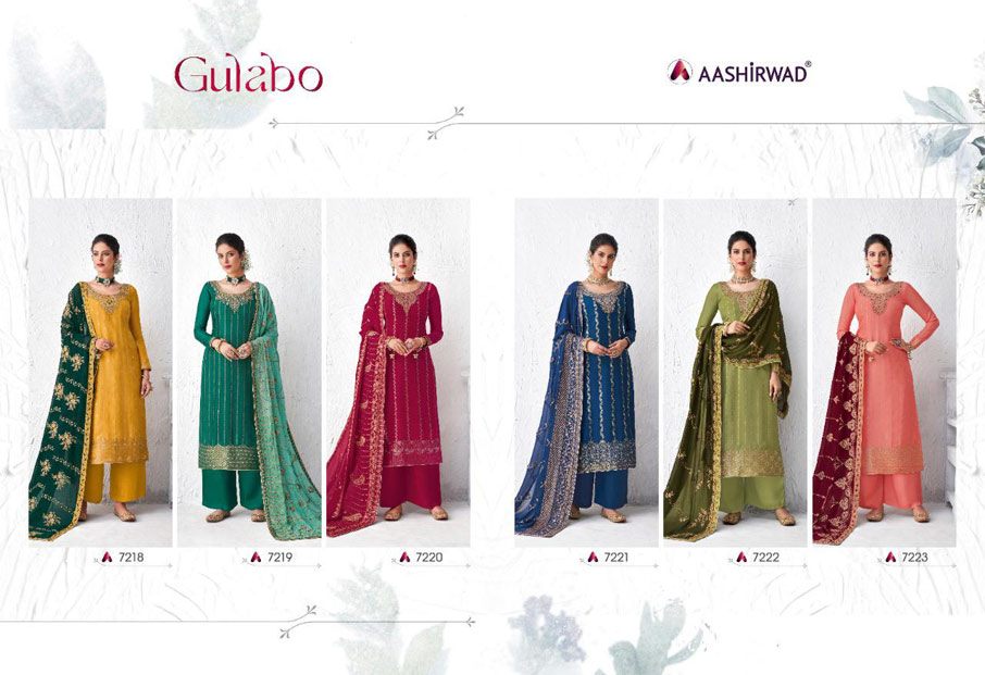 Gulabo Dull Santoon Bottom Salwar Suits Gulabo Dull Santoon Bottom Salwar Suits
