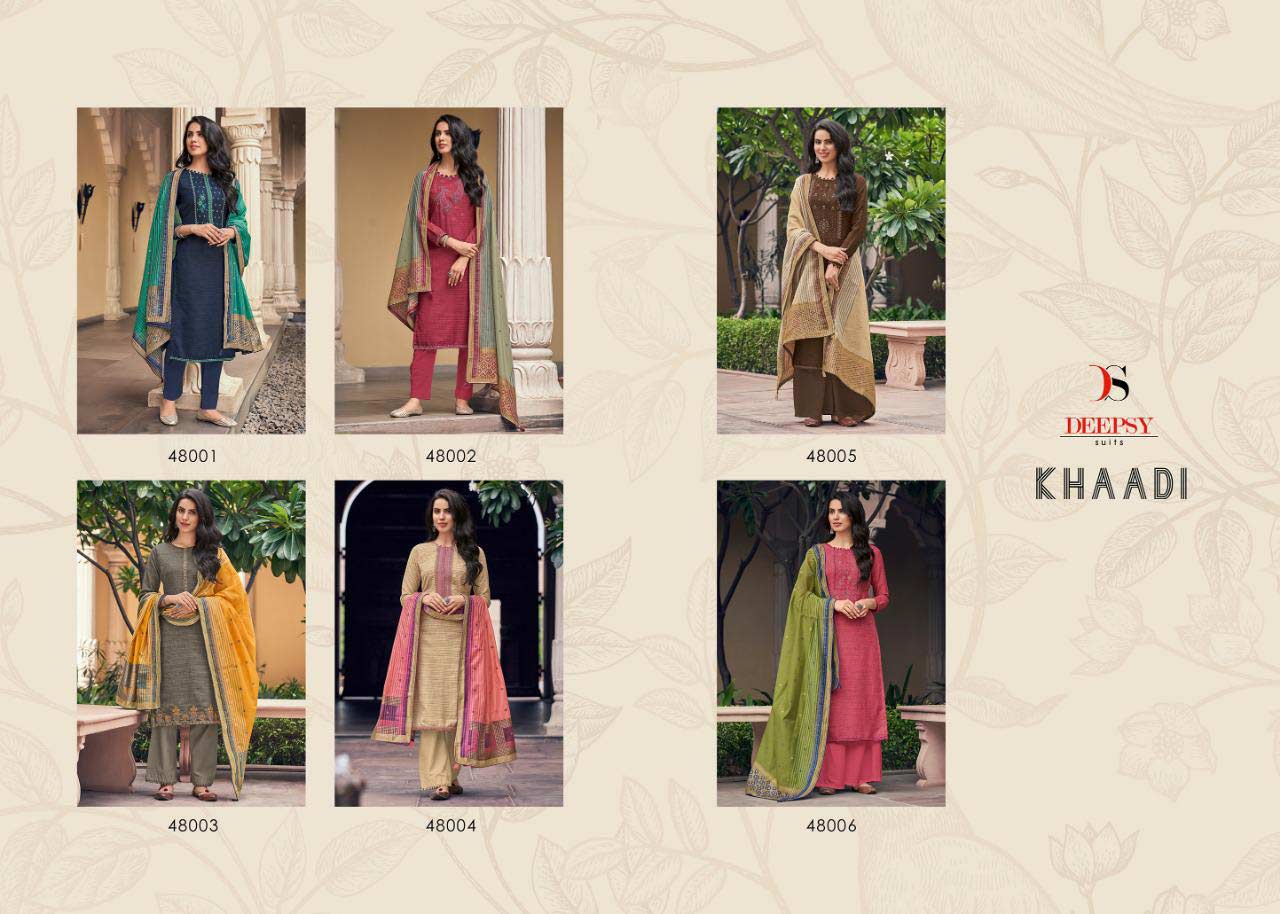 Deepsy Khaadi Gorgeous Stylish Look Salwar Suits Deepsy Khaadi Gorgeous Stylish Look Salwar Suits