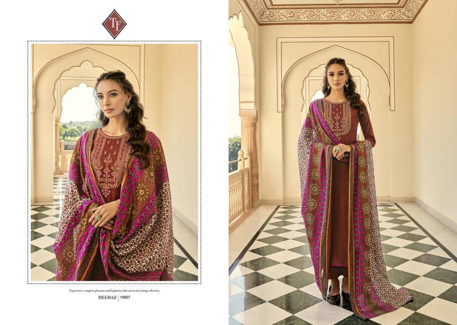 Meenaz Jam Silk Salwar Suits Catalogue Set Meenaz Jam Silk Salwar Suits Catalogue Set