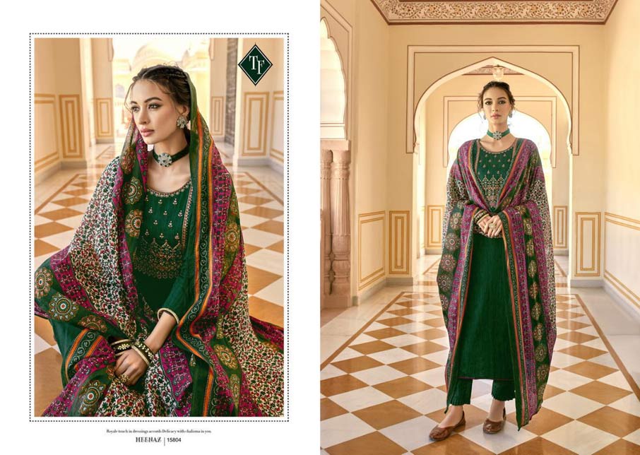 Meenaz Jam Silk Salwar Suits Catalogue Set Meenaz Jam Silk Salwar Suits Catalogue Set
