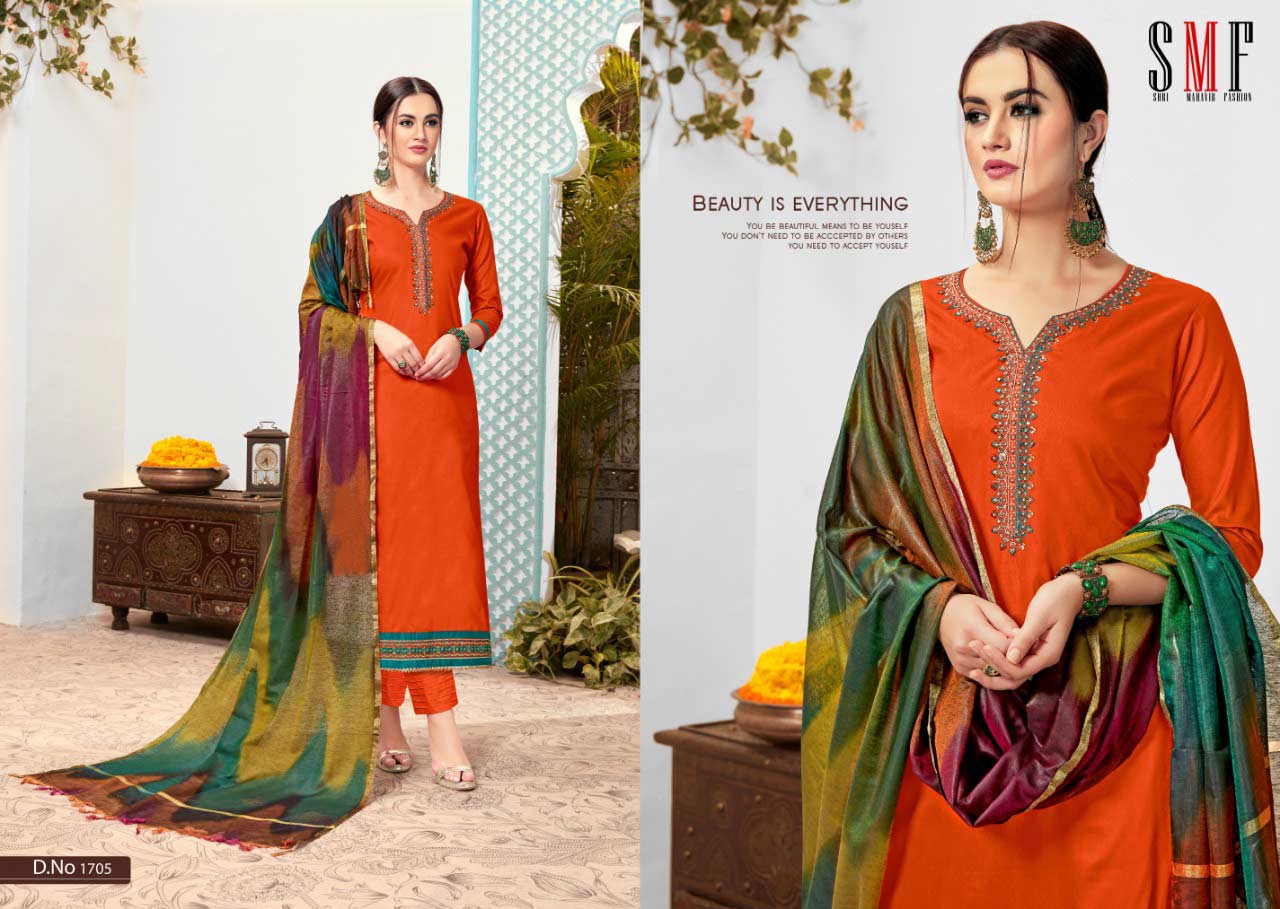 Nayra By Alisa Cotton Zimi silk embroidery Salwar Suit Nayra By Alisa Cotton Zimi silk embroidery Salwar Suit