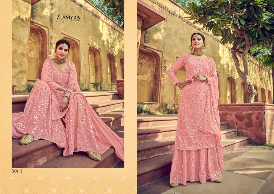 Nazakat Georgette Salwar Suits Catalog Wholeseller Nazakat Georgette Salwar Suits Catalog Wholeseller