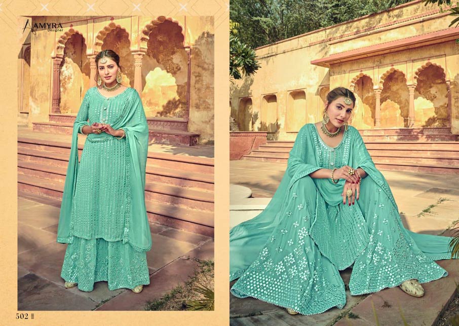 Nazakat Georgette Salwar Suits Catalog Wholeseller Nazakat Georgette Salwar Suits Catalog Wholeseller