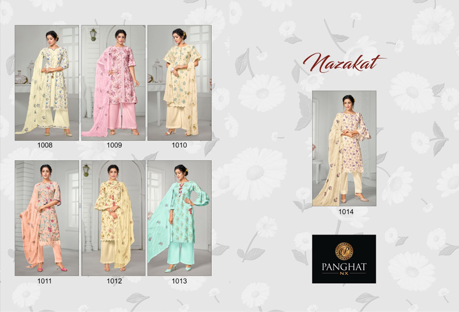 Nazakat Jam Cotton Dupatta Salwar Suits Nazakat Jam Cotton Dupatta Salwar Suits