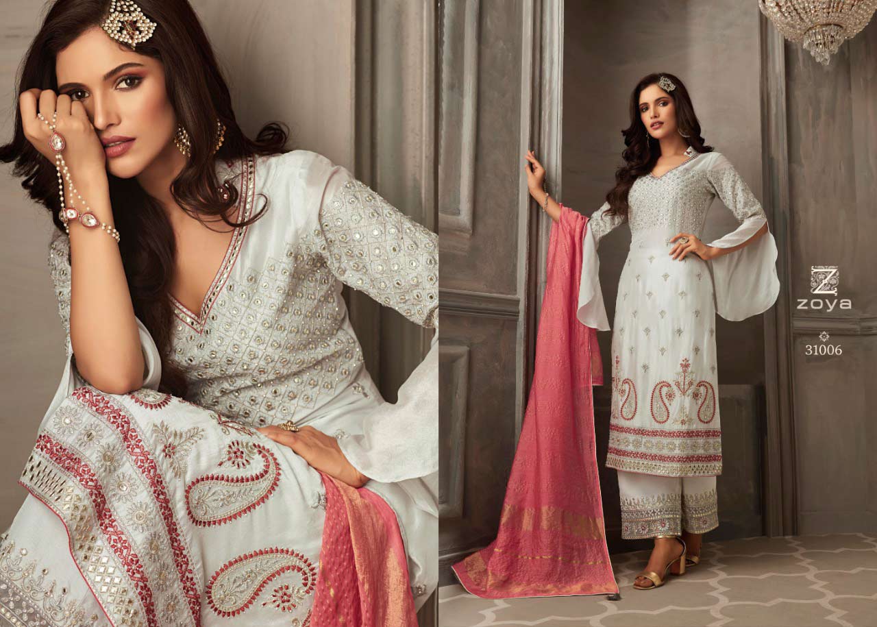 Zoya Petals Georgette Party Wear Suit Collection Zoya Petals Georgette Party Wear Suit Collection