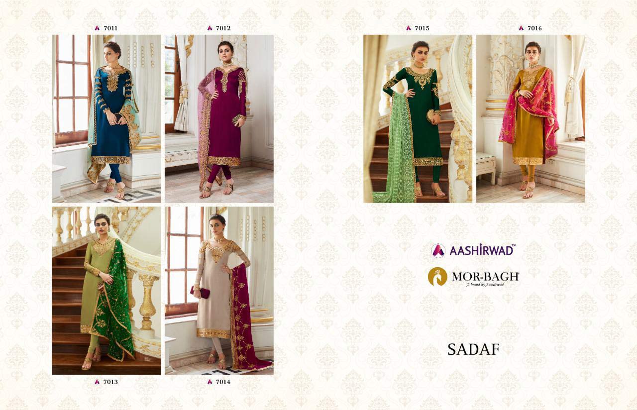 Sadaf Aashirwad Embroidery Suits Manufacturer Sadaf Aashirwad Embroidery Suits Manufacturer