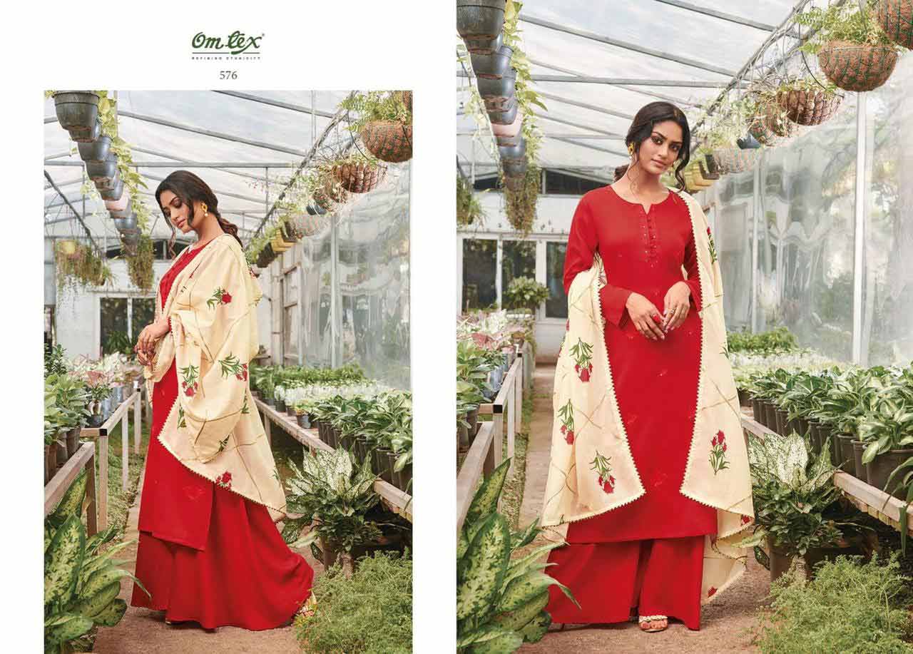 Omtex Selinta A Line Cotton Satin Designer Dress Material Collection Omtex Selinta A Line Cotton Satin Designer Dress Material Collection
