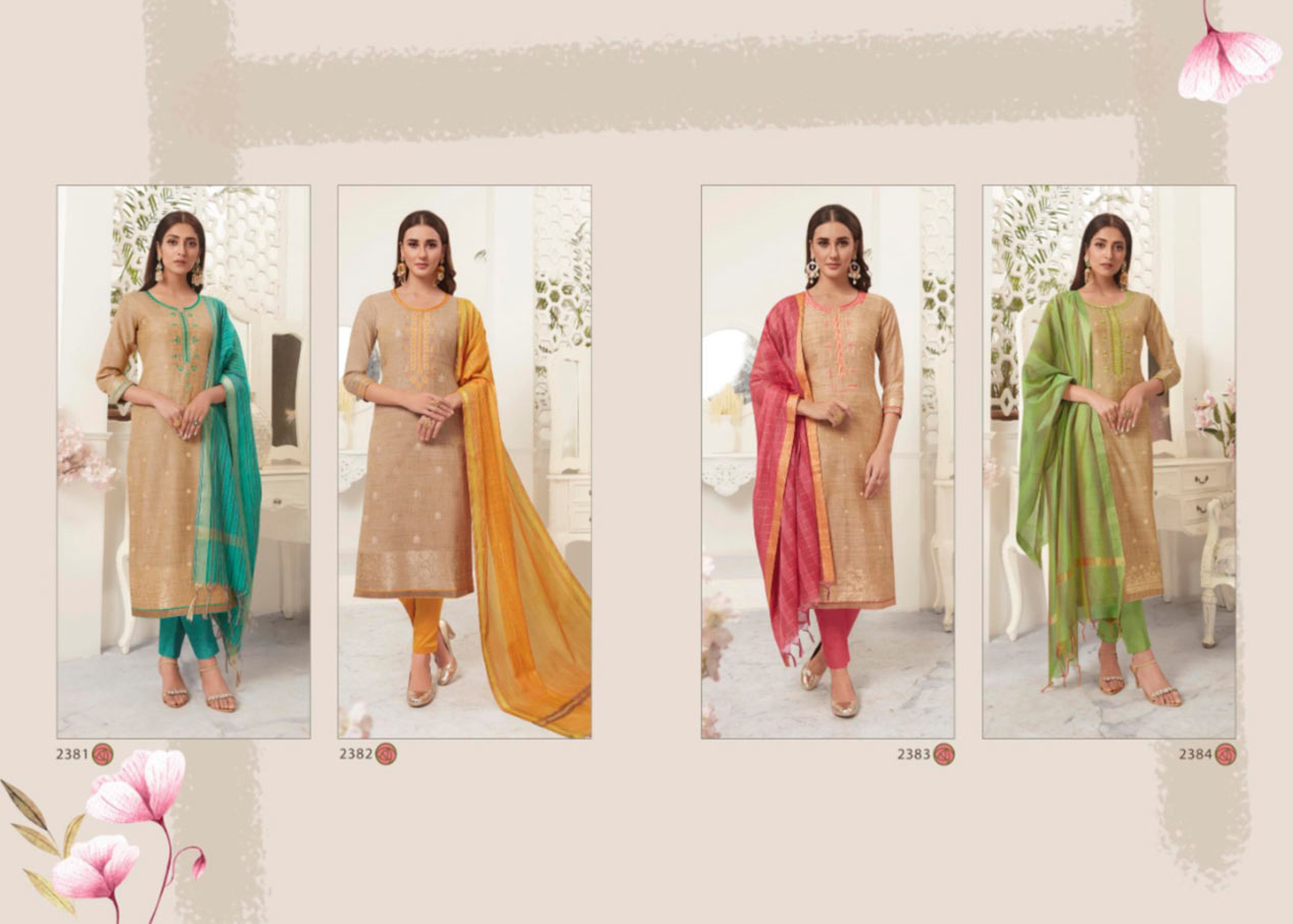 Silent Soft Jacquard Silk Readymade Suits Silent Soft Jacquard Silk Readymade Suits