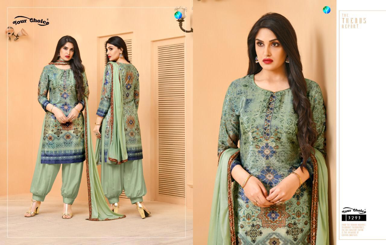 Silky Your Choice Stitch Patiala Salwar Suit Wholesaler Silky Your Choice Stitch Patiala Salwar Suit Wholesaler