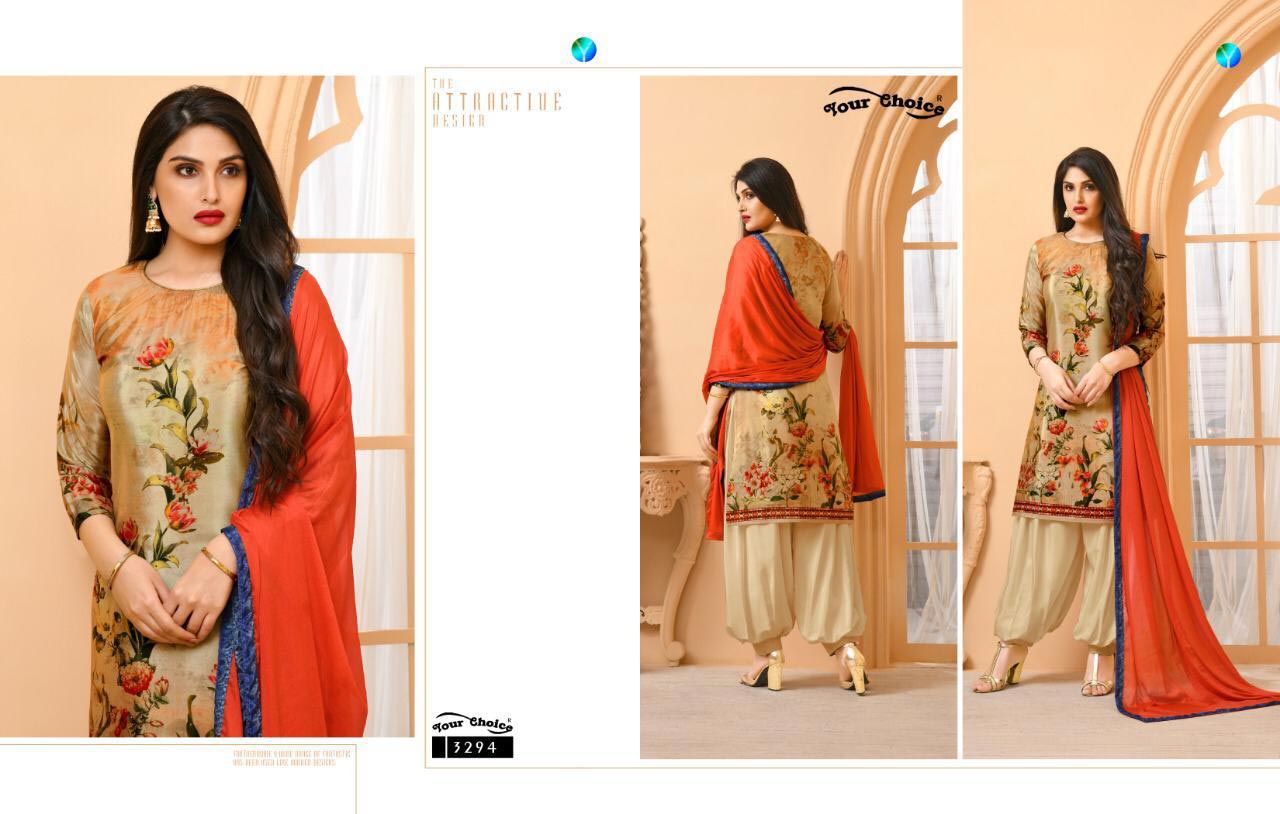 Silky Your Choice Stitch Patiala Salwar Suit Wholesaler Silky Your Choice Stitch Patiala Salwar Suit Wholesaler