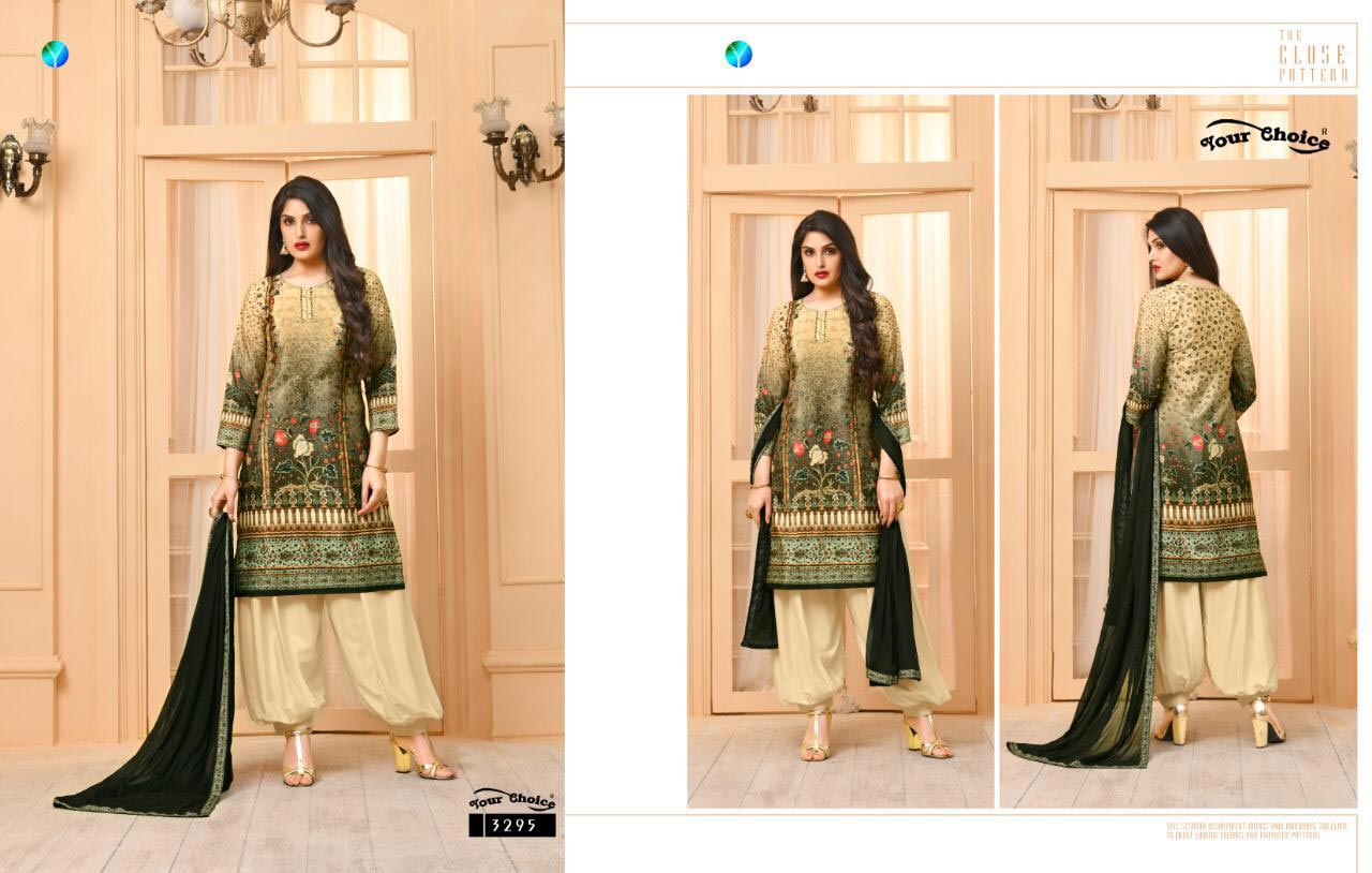 Silky Your Choice Stitch Patiala Salwar Suit Wholesaler Silky Your Choice Stitch Patiala Salwar Suit Wholesaler