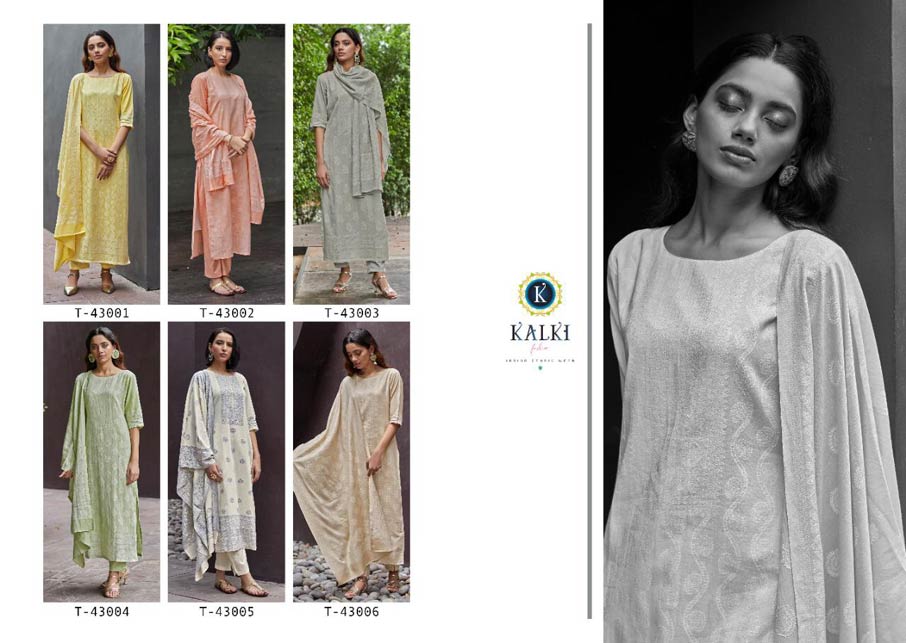 Silver Cotton Silk Salwar Suits Catalogue Set Silver Cotton Silk Salwar Suits Catalogue Set