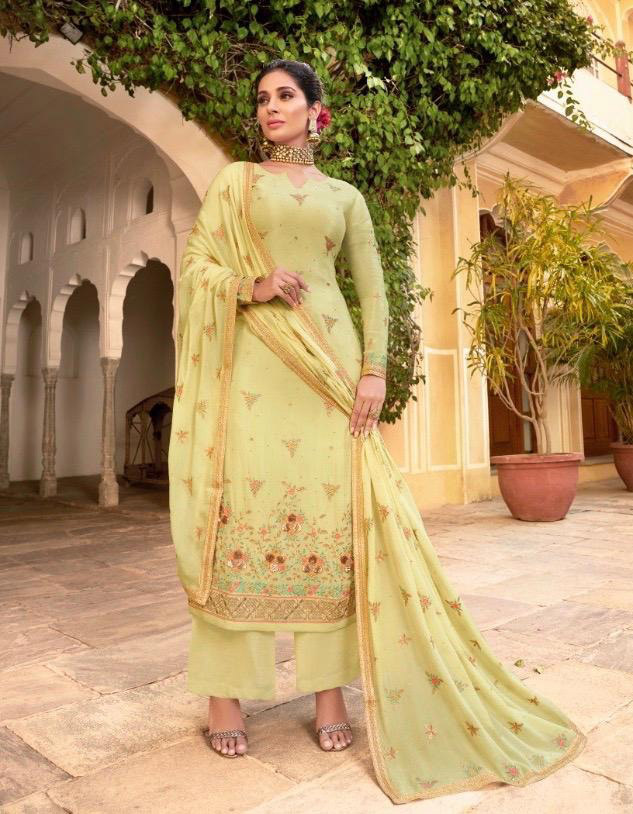 Suhani Chinon Embroidery Wholesale Salwar Suits Suhani Chinon Embroidery Wholesale Salwar Suits
