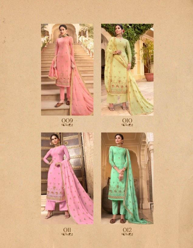 Suhani Chinon Embroidery Wholesale Salwar Suits Suhani Chinon Embroidery Wholesale Salwar Suits