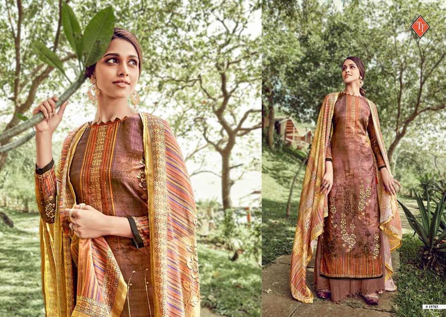 Suven Silk Santoon Bottom Salwar Kameez Suven Silk Santoon Bottom Salwar Kameez