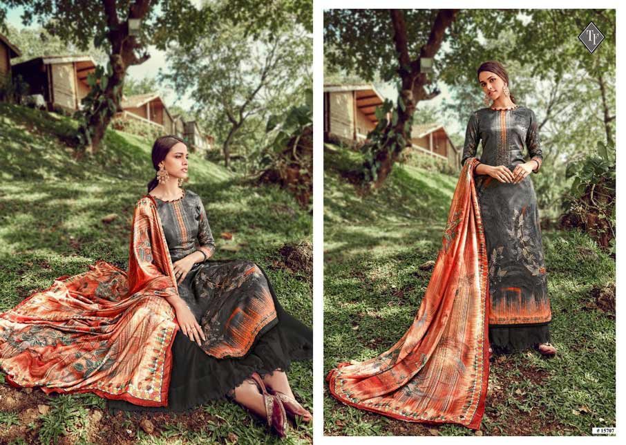 Suven Silk Santoon Bottom Salwar Kameez Suven Silk Santoon Bottom Salwar Kameez