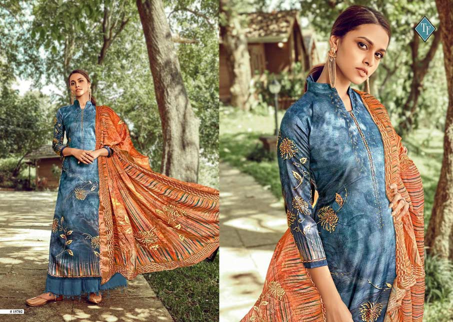 Suven Silk Santoon Bottom Salwar Kameez Suven Silk Santoon Bottom Salwar Kameez