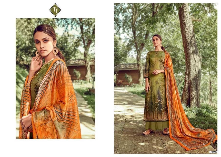 Suven Silk Santoon Bottom Salwar Kameez Suven Silk Santoon Bottom Salwar Kameez