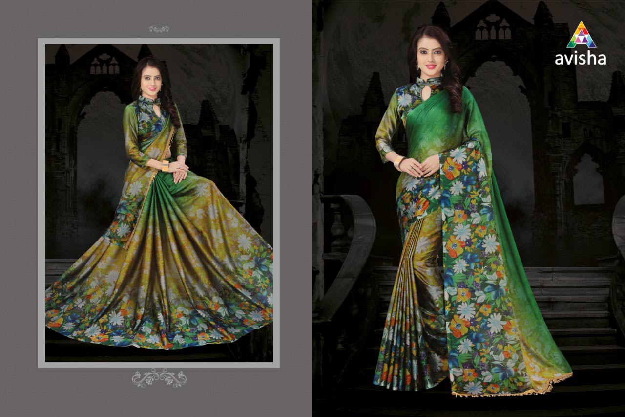 Kajree Avisha Cotton Silk Digital Print Wholesale Sarees Kajree Avisha Cotton Silk Digital Print Wholesale Sarees