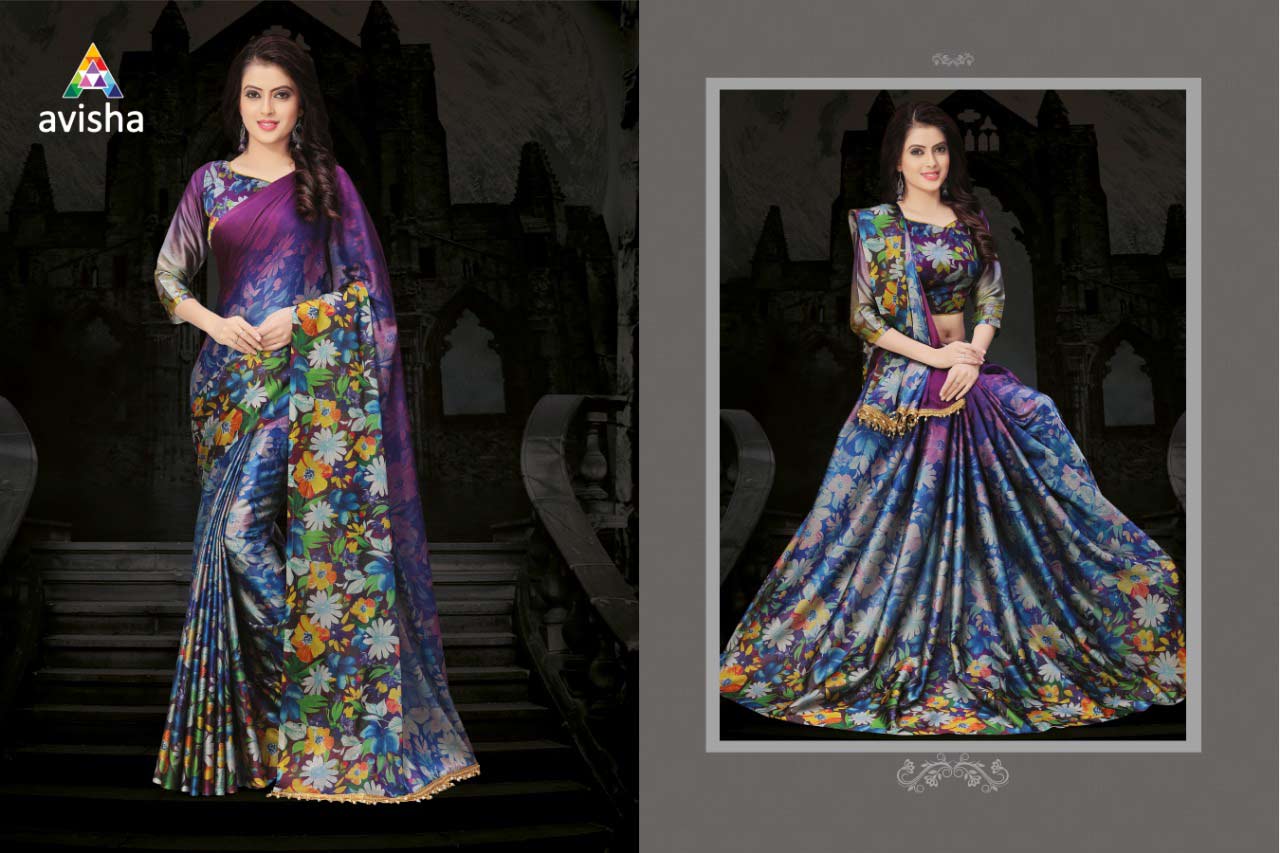 Kajree Avisha Cotton Silk Digital Print Wholesale Sarees Kajree Avisha Cotton Silk Digital Print Wholesale Sarees