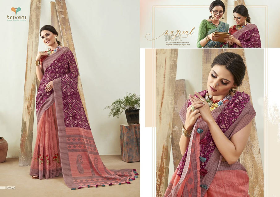 Lilima Cotton Printed Sarees Catalogue Garment Lilima Cotton Printed Sarees Catalogue Garment