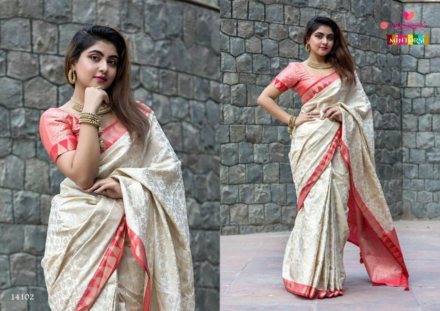 Varsiddhi Mintorsi Manikarnika Banarasi Silk Saree Varsiddhi Mintorsi Manikarnika Banarasi Silk Saree