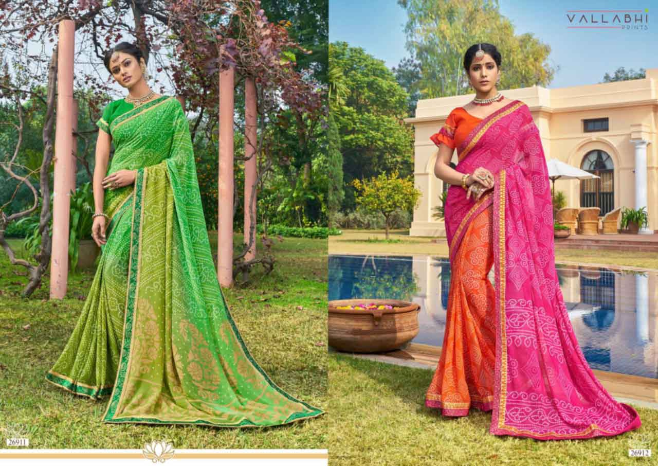 Triveni Mehandi Georgette Saree Manufacturer Triveni Mehandi Georgette Saree Manufacturer