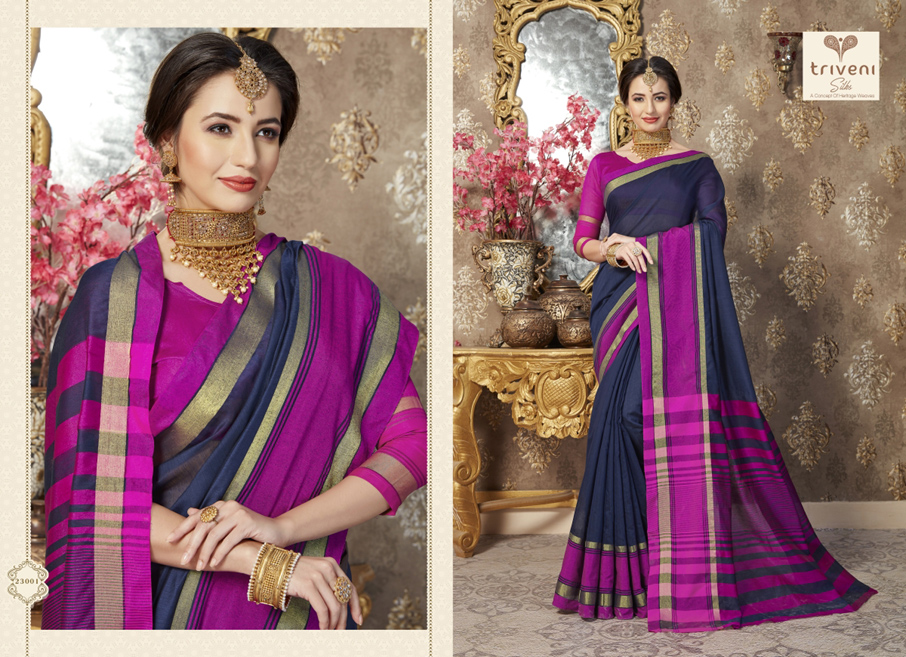 Misty Triveni Ethnic Designer Art Silk Sarees Misty Triveni Ethnic Designer Art Silk Sarees
