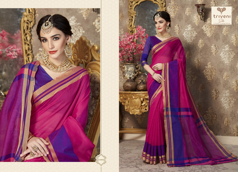 Misty Triveni Ethnic Designer Art Silk Sarees Misty Triveni Ethnic Designer Art Silk Sarees