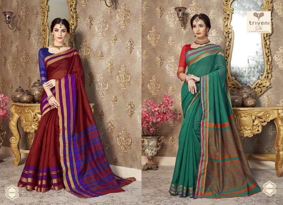 Misty Triveni Ethnic Designer Art Silk Sarees Misty Triveni Ethnic Designer Art Silk Sarees