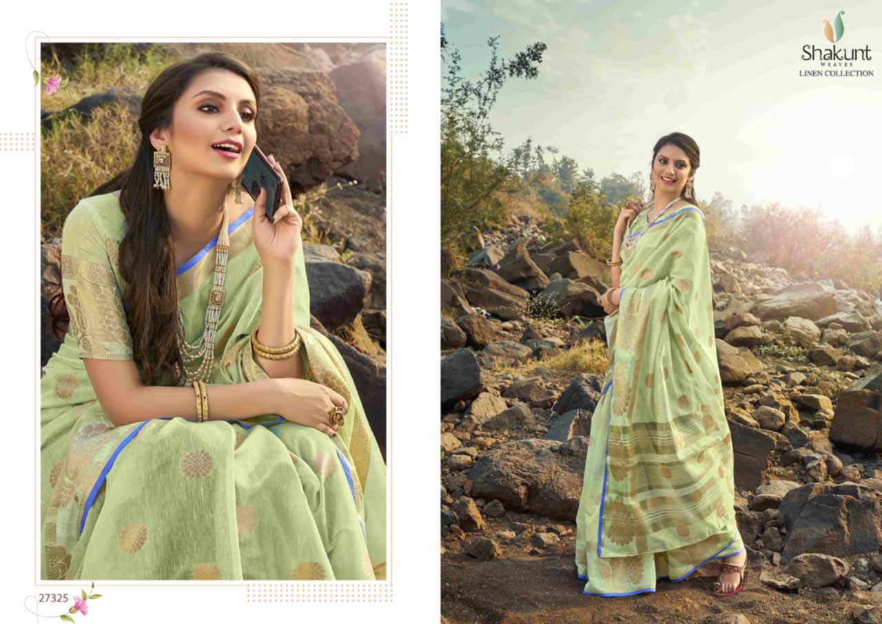 Sansar Cotton Festival Wear Jacquard Sarees Set Sansar Cotton Festival Wear Jacquard Sarees Set