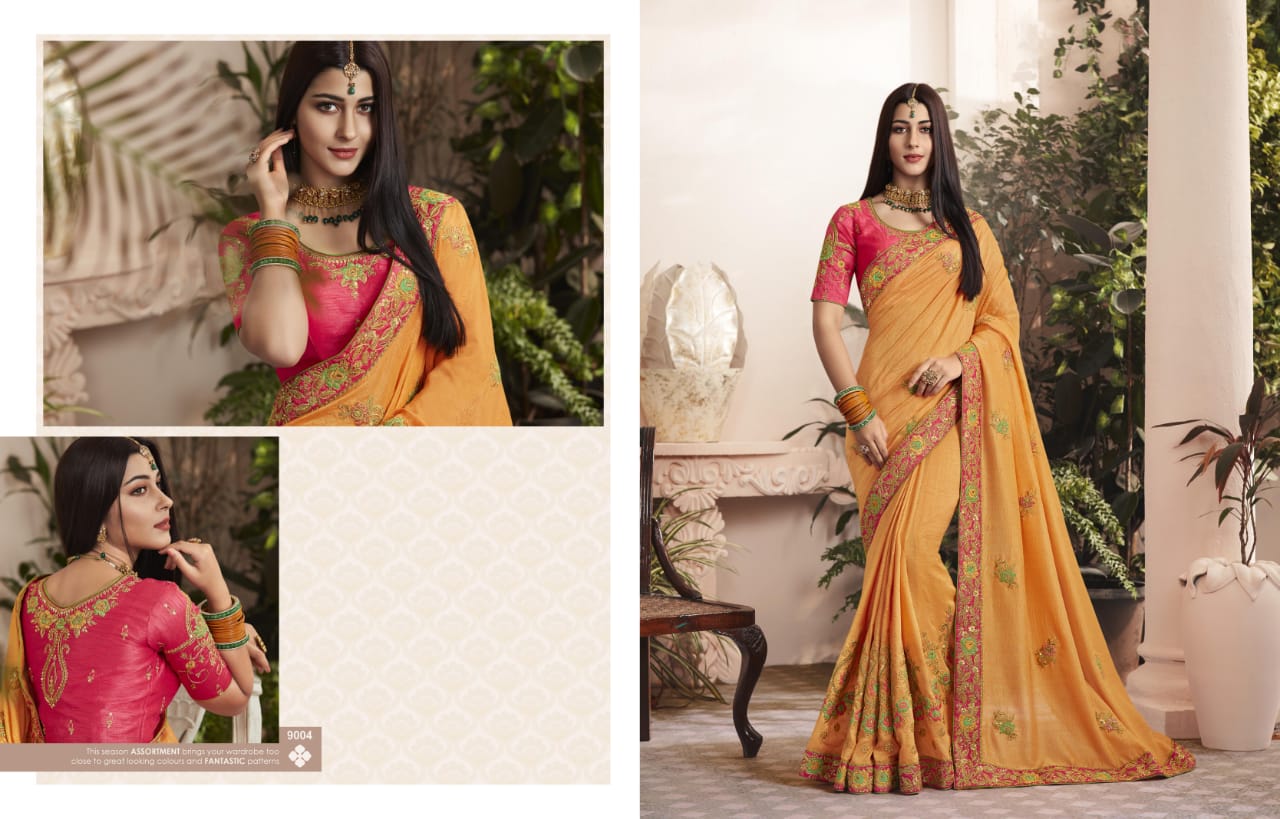Shringar Kessi Fabric Designer Stone Handwork Saree Shringar Kessi Fabric Designer Stone Handwork Saree