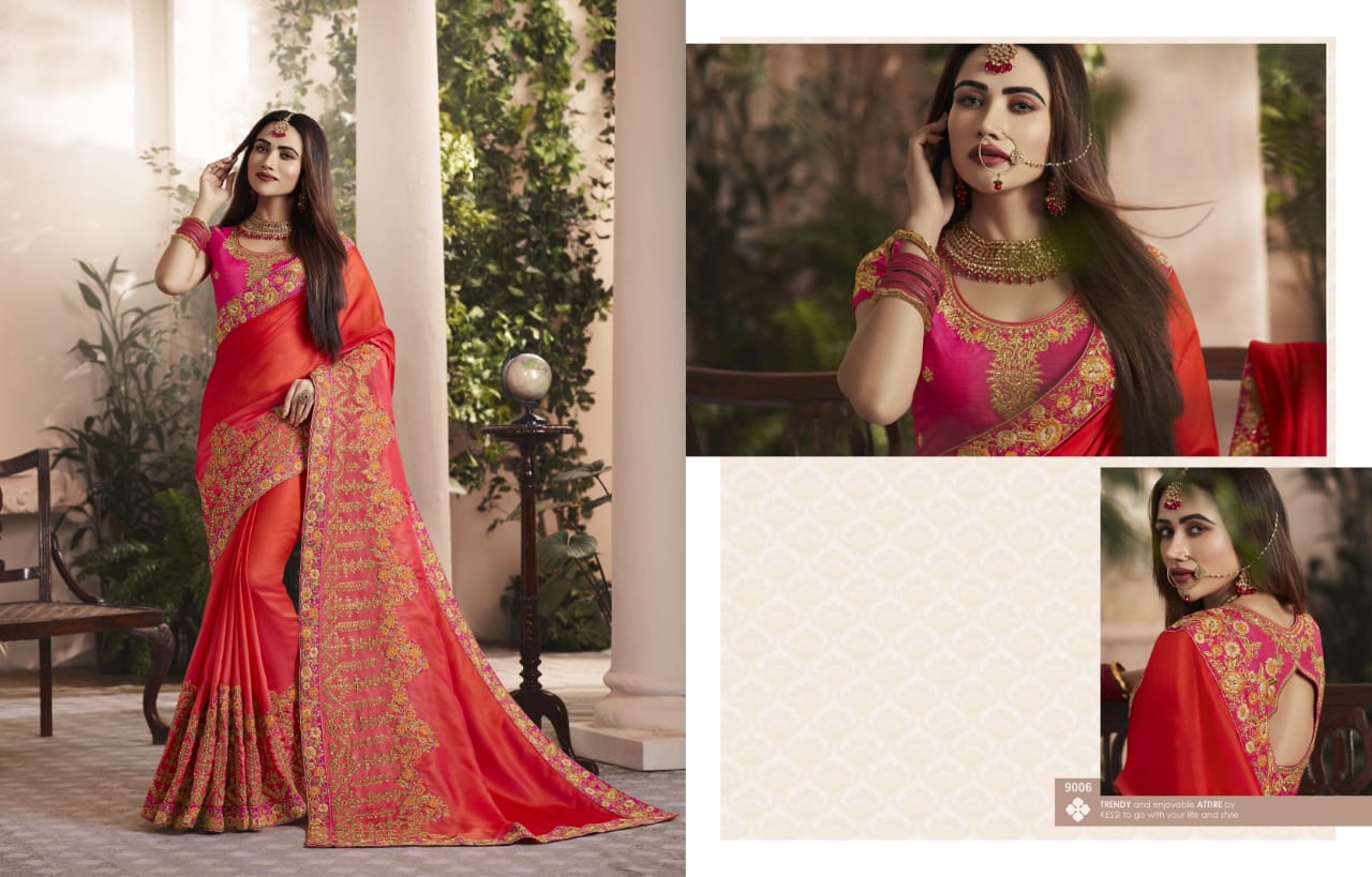 Shringar Kessi Fabric Designer Stone Handwork Saree Shringar Kessi Fabric Designer Stone Handwork Saree