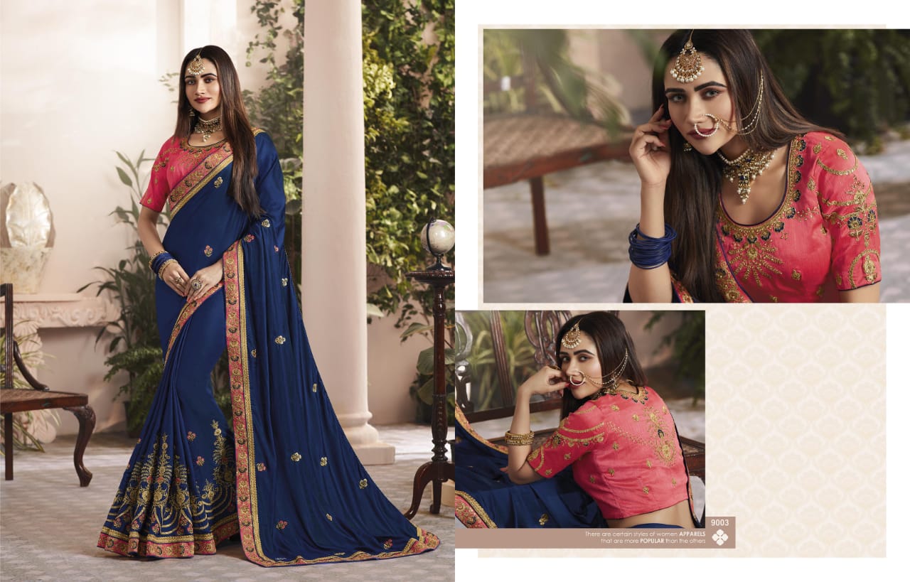Shringar Kessi Fabric Designer Stone Handwork Saree Shringar Kessi Fabric Designer Stone Handwork Saree