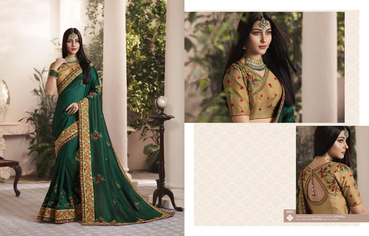 Shringar Kessi Fabric Designer Stone Handwork Saree Shringar Kessi Fabric Designer Stone Handwork Saree