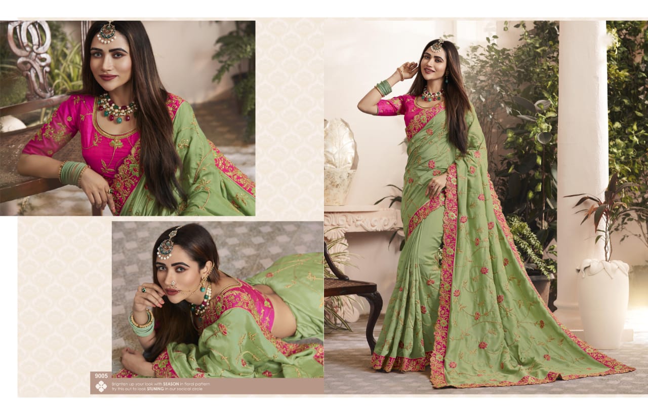 Shringar Kessi Fabric Designer Stone Handwork Saree Shringar Kessi Fabric Designer Stone Handwork Saree