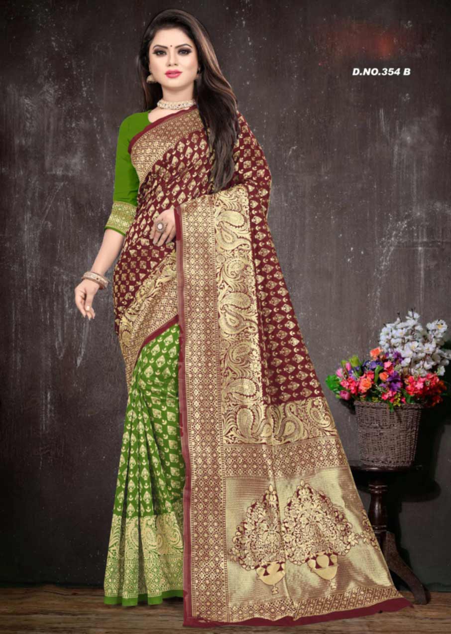 Taal-354 Wholesale Silk Saree Catalog Taal-354 Wholesale Silk Saree Catalog