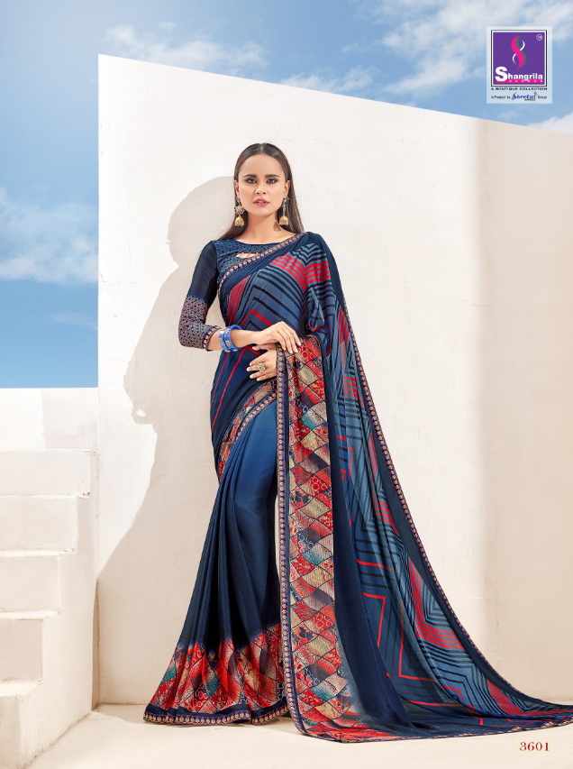 Shangrilla Presents Utophia Casual Fancy Sarees Shangrilla Presents Utophia Casual Fancy Sarees