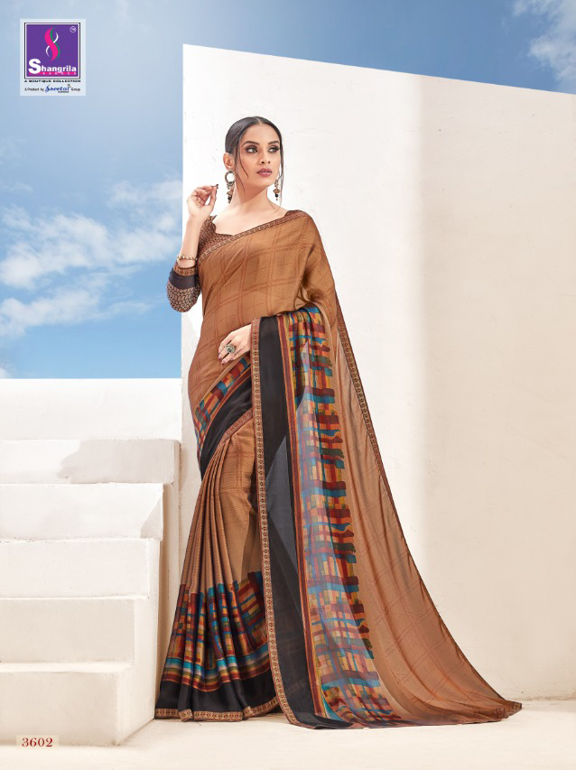 Shangrilla Presents Utophia Casual Fancy Sarees Shangrilla Presents Utophia Casual Fancy Sarees