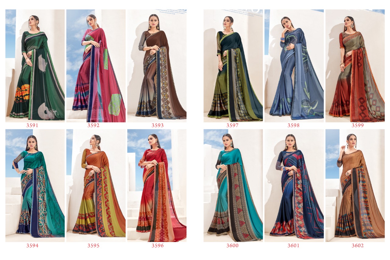 Shangrilla Presents Utophia Casual Fancy Sarees Shangrilla Presents Utophia Casual Fancy Sarees