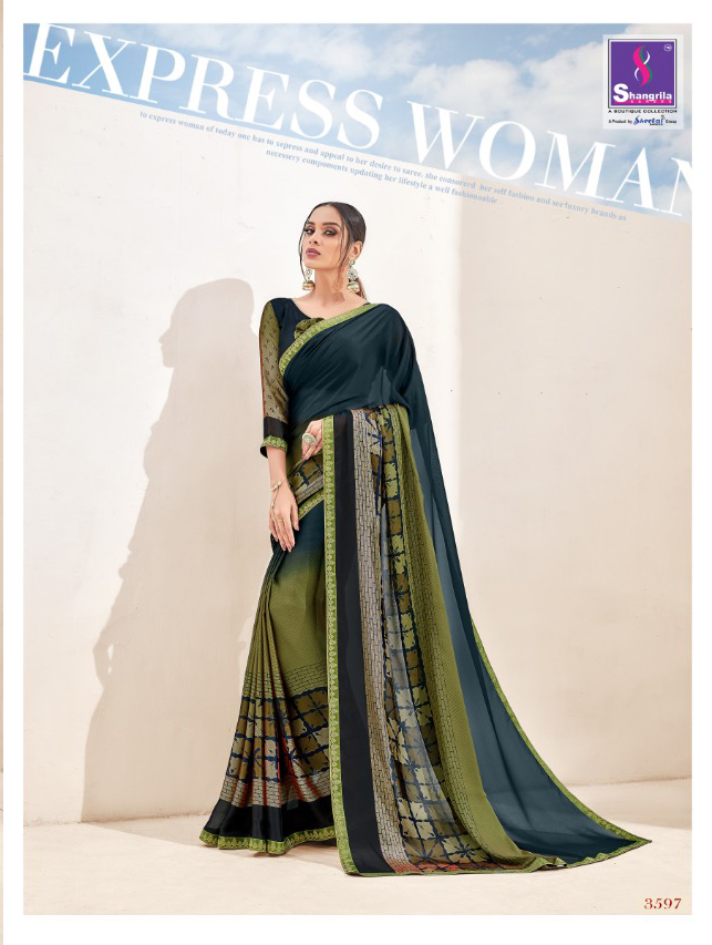 Shangrilla Presents Utophia Casual Fancy Sarees Shangrilla Presents Utophia Casual Fancy Sarees